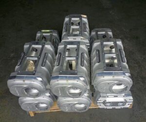 Before polishing blower cases 600x501