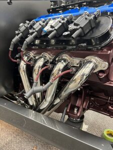 Polished headers on car 1 450x600